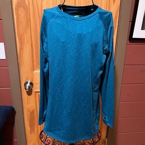 Earth Yoga Teal Eco-Friendly Top